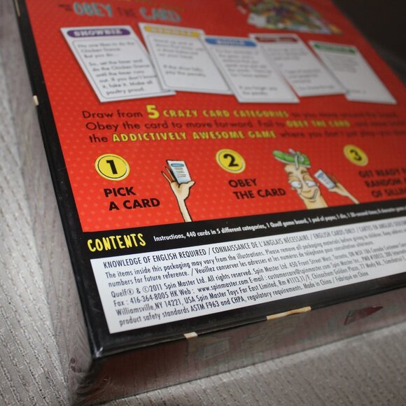 3/$77❤️QUELF board game - Where You Obey The Card - Unpredictable Party Game - Picture 5 of 7